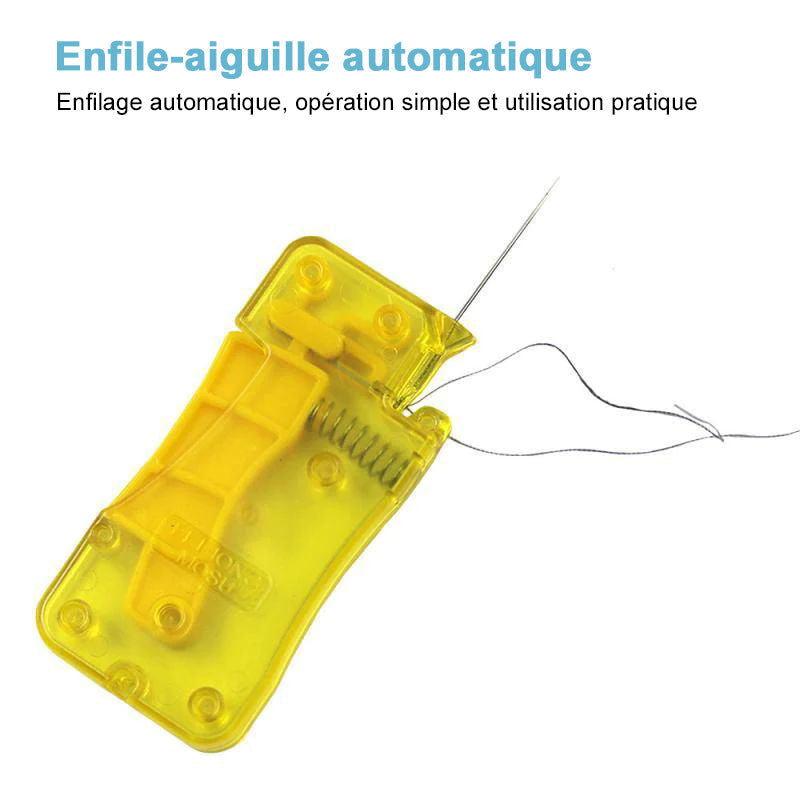 Needle Threader Automatic Hand & Machine Two-Pack