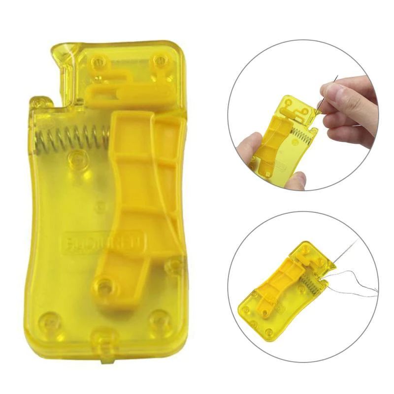 Needle Threader Automatic Hand & Machine Two-Pack