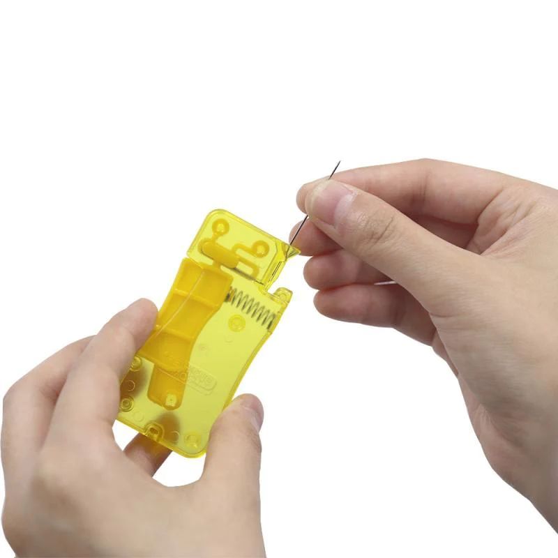 Needle Threader Automatic Hand & Machine Two-Pack