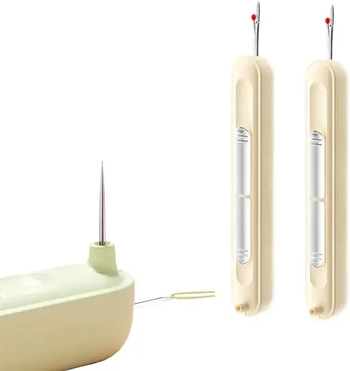 Needle Threader & Seam Ripper 2-in-1 Safety Ball Tip