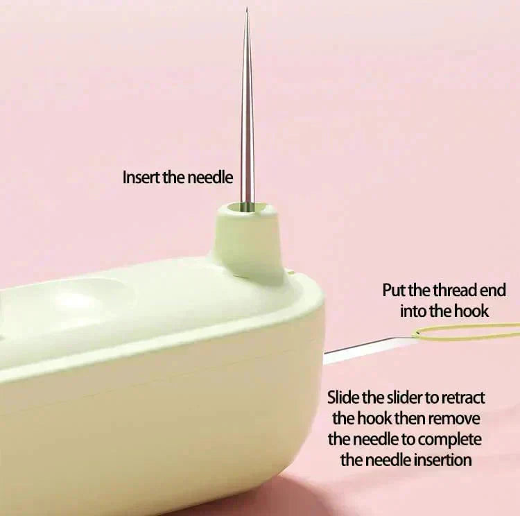 Needle Threader & Seam Ripper Rustproof Steel Tips