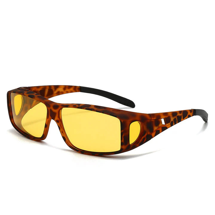 Night Driving Over-Glasses Polarized Yellow & Anti-Reflective