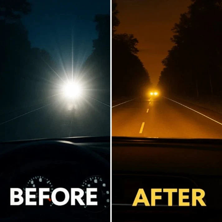 Night Driving Over-Glasses Polarized Yellow & Anti-Reflective