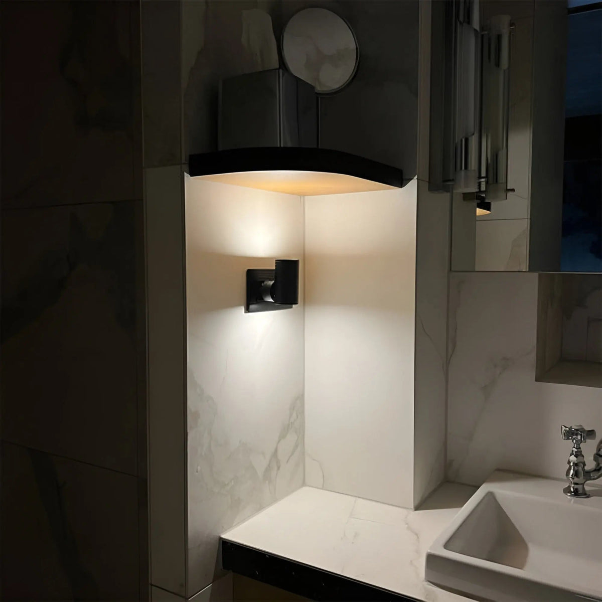 Night Light Plug-In Rotary Dimmer Warm White LED