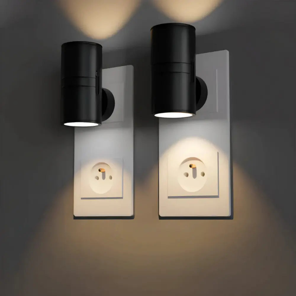 Night Light Plug-In Rotary Dimmer Warm White LED