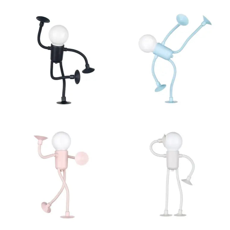 Night Light Poseable Suction Mount Battery Operated