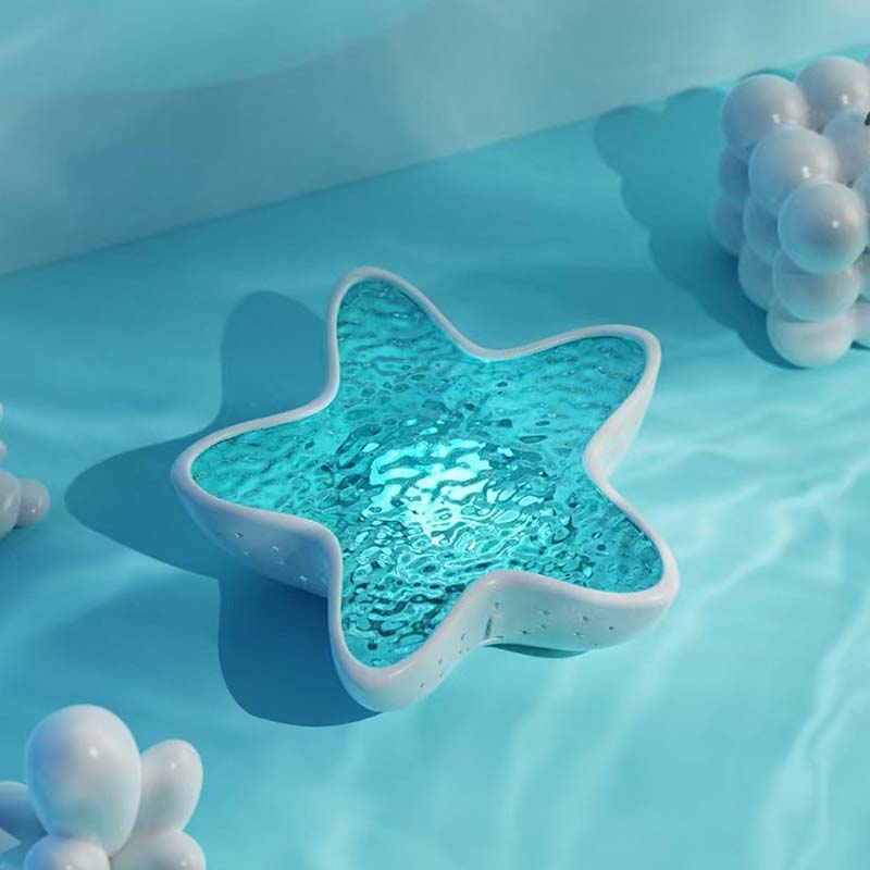 Night Light Projector Ocean Wave 7 Colors Rechargeable