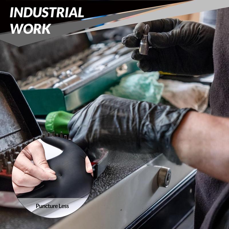 Nitrile Gloves Tear-Resistant Food-Safe & Secure Grip 100 Pairs