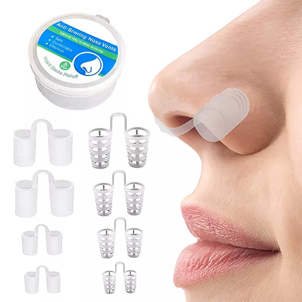 Nose Clip Medical Silicone Set of 8
