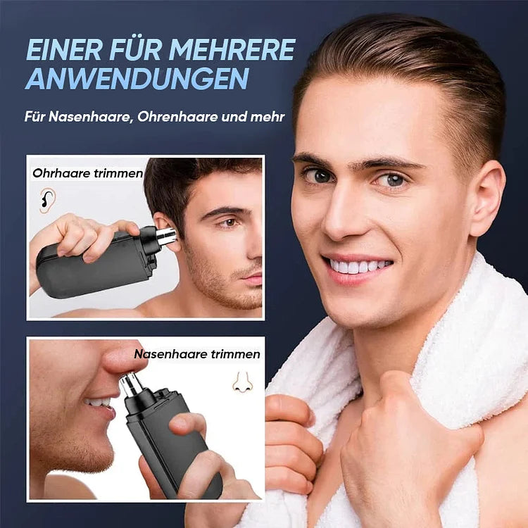 Nose & Ear Trimmer Stainless Steel Waterproof USB-C Rechargeable