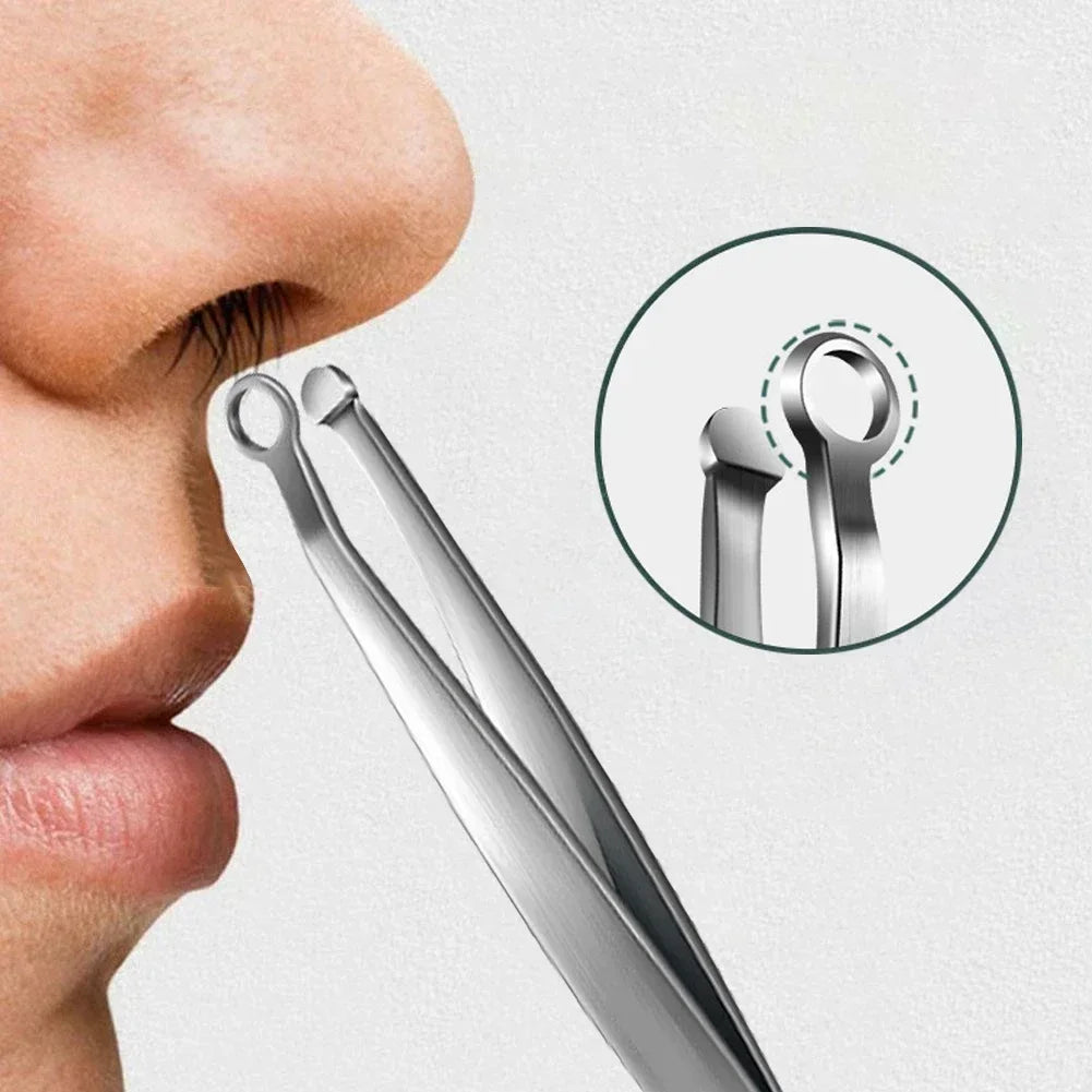 Nose Hair Scissors Stainless Steel Rounded Safety Tip
