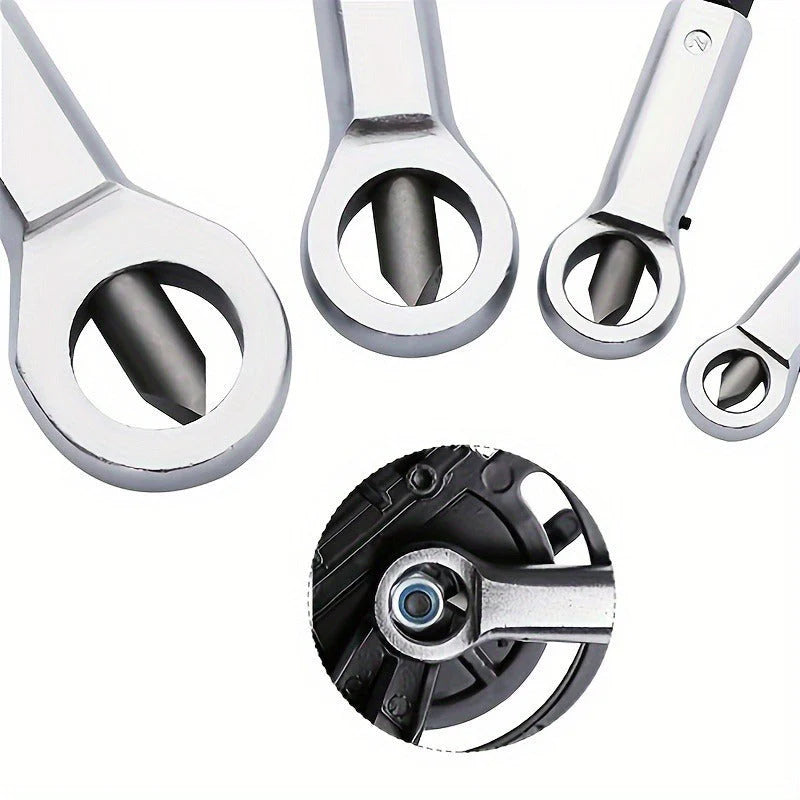 Nut Splitter Set Hardened Wedge Tips & Heavy-Duty Steel