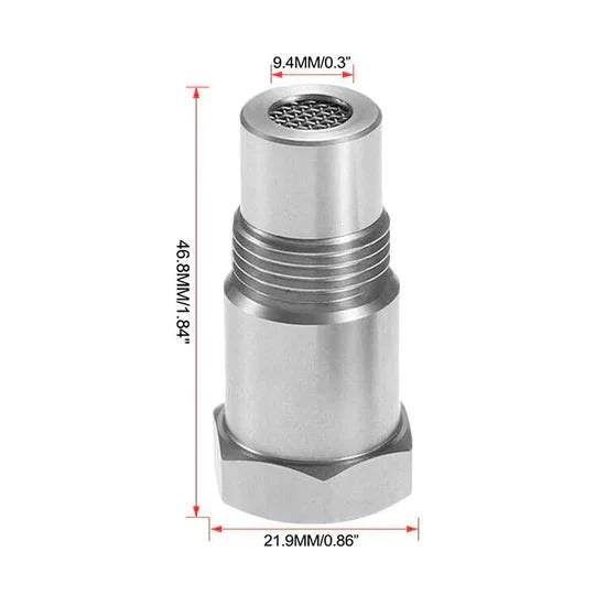 O2 Sensor Adapter Universal M18x1.5 Stainless Steel