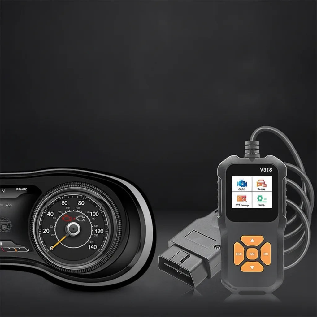 OBD2 Scanner Color Display & Live Data
