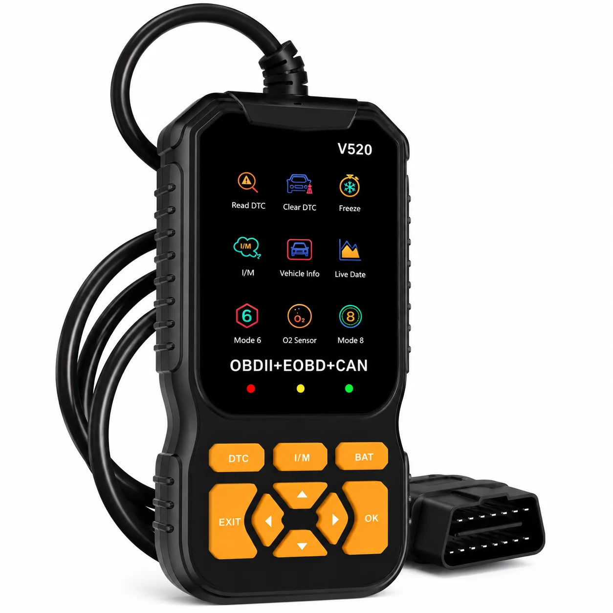 OBD2 Scanner Color Display & Live Data