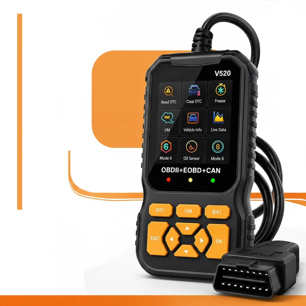 OBD2 Scanner Color Display & Live Data