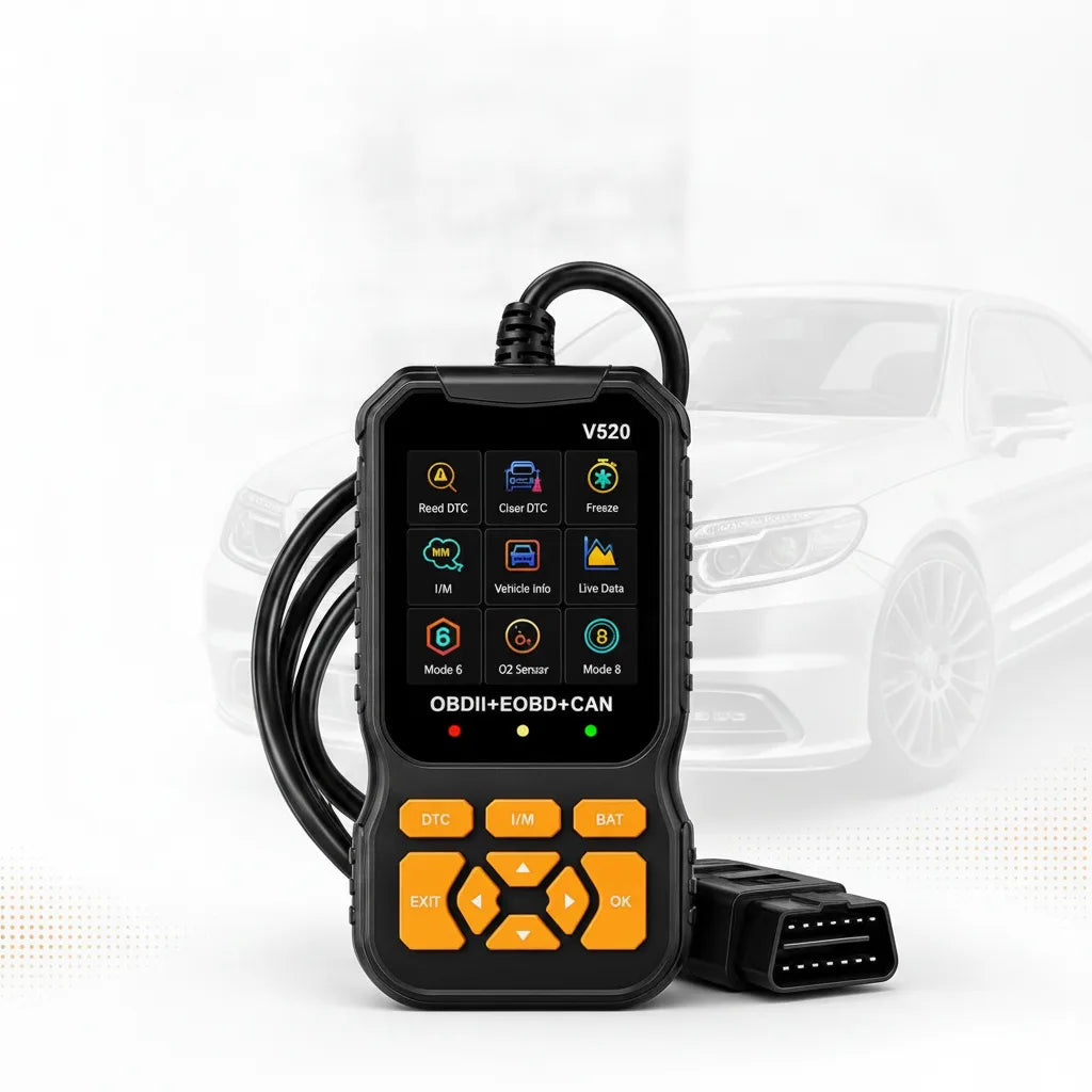 OBD2 Scanner Color Display & Live Data