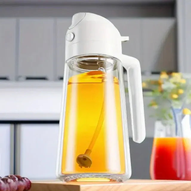 Oil Sprayer Adjustable Nozzle Fine Mist & Targeted Stream 500ml