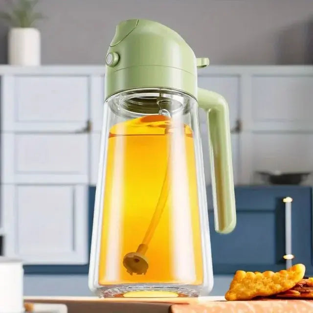 Oil Sprayer Adjustable Nozzle Fine Mist & Targeted Stream 500ml