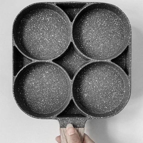 Omelette Pan Four-Cavity Non-Stick Induction Compatible