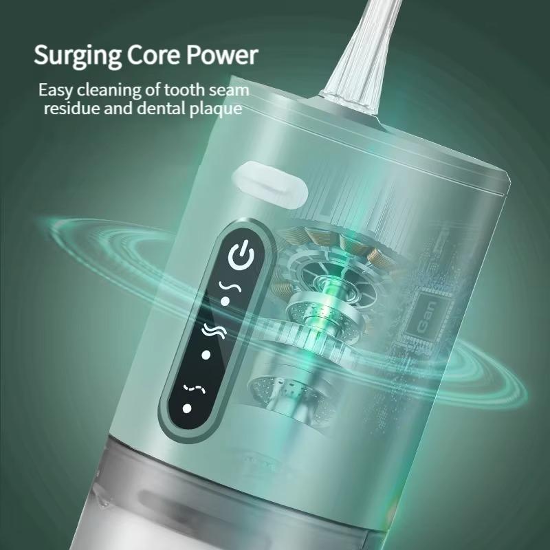 Oral Irrigator Three Pressure Levels Transparent Removable Tank