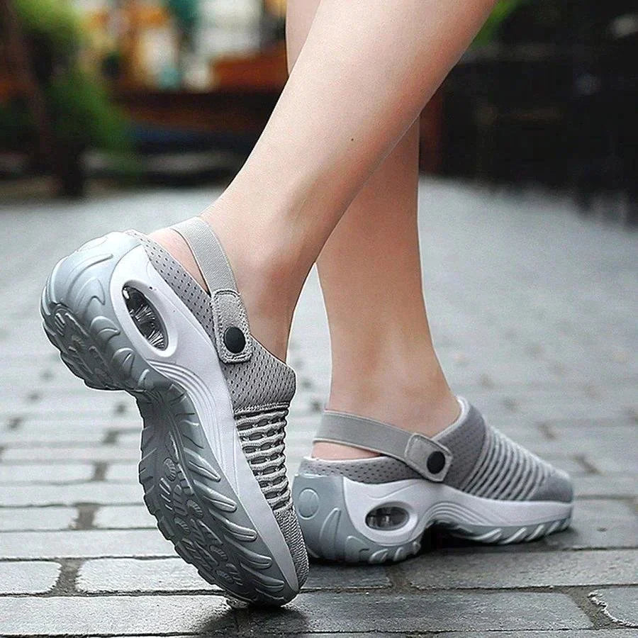 Orthopedic Clogs Air-Cushioned Breathable Mesh Posture-Correcting