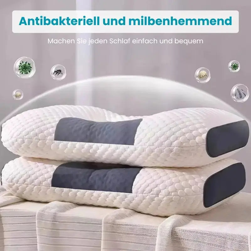 Orthopedic Neck Pillow 3D Ergonomic Adjustable Height Washable Cover