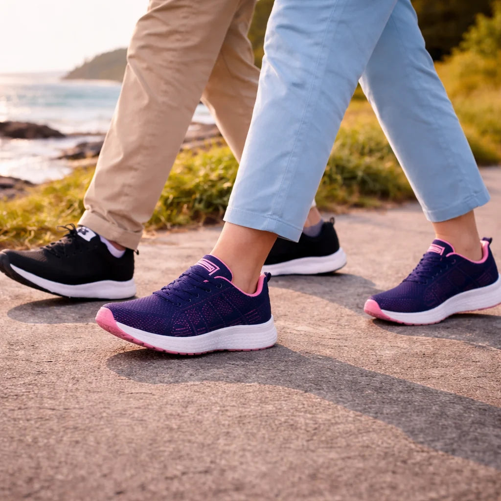 Orthopedic Shoes Gel Core Cushioning & Arch Support
