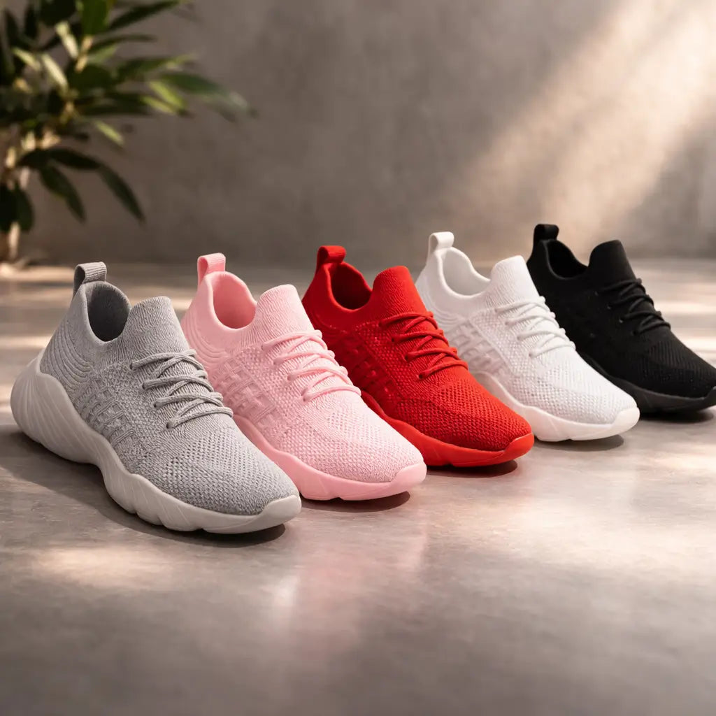 Orthopedic Sneakers Wide Toe Box & Gel-Padded Sole