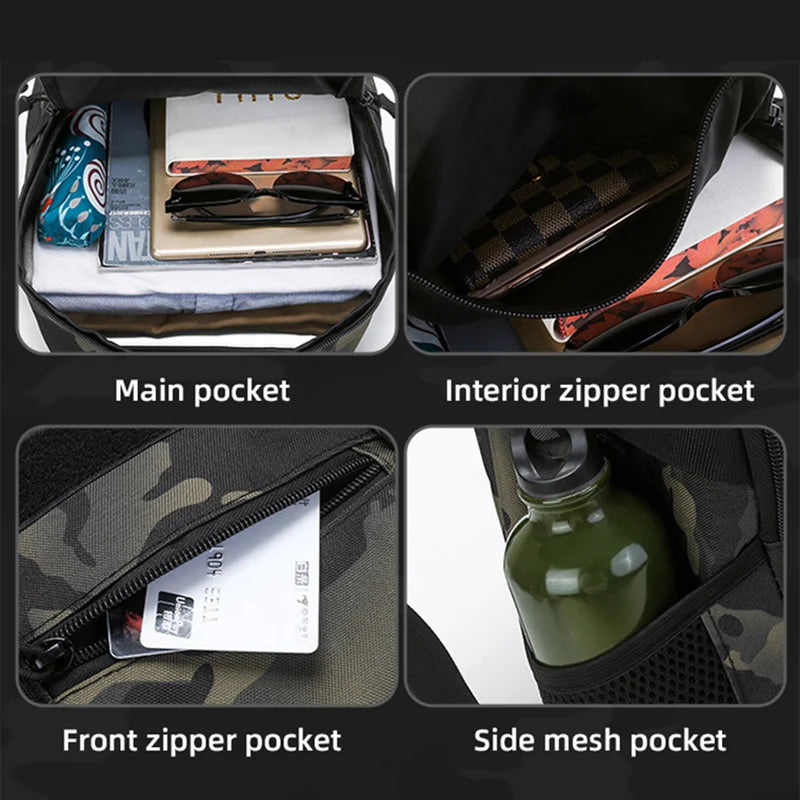 Outdoor Backpack Waterproof Nylon MOLLE System 20L