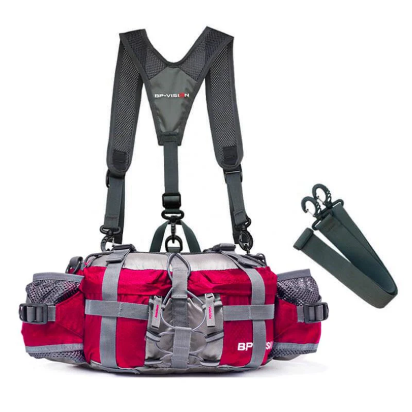 Outdoor Crossbody Bag Waterproof Nylon 5L Adjustable Straps