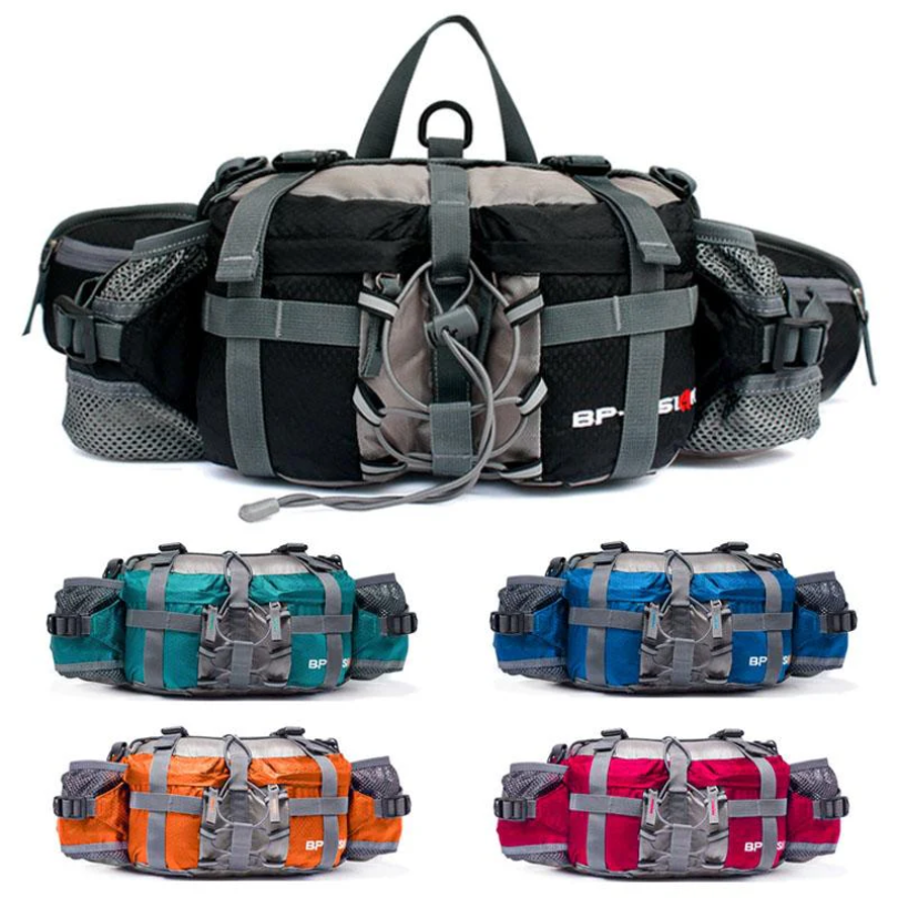 Outdoor Crossbody Bag Waterproof Nylon 5L Adjustable Straps