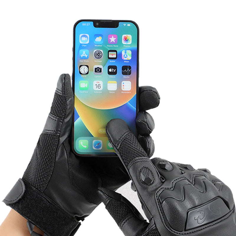 Outdoor Gloves Breathable PU Microfiber Grip & Reinforced Knuckles