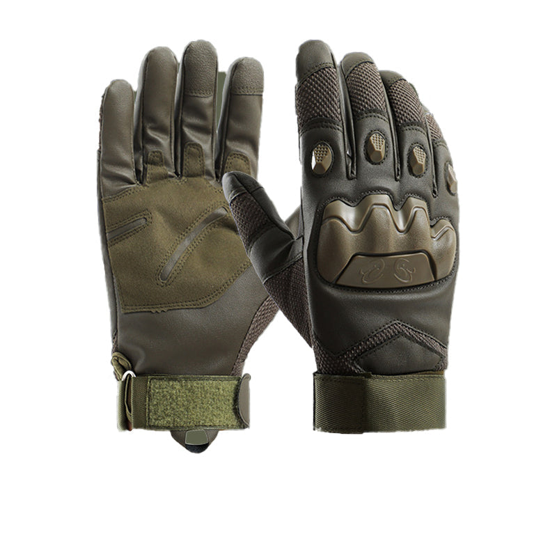 Outdoor Grip Gloves Microfiber Anti-Slip Reinforced Knuckles