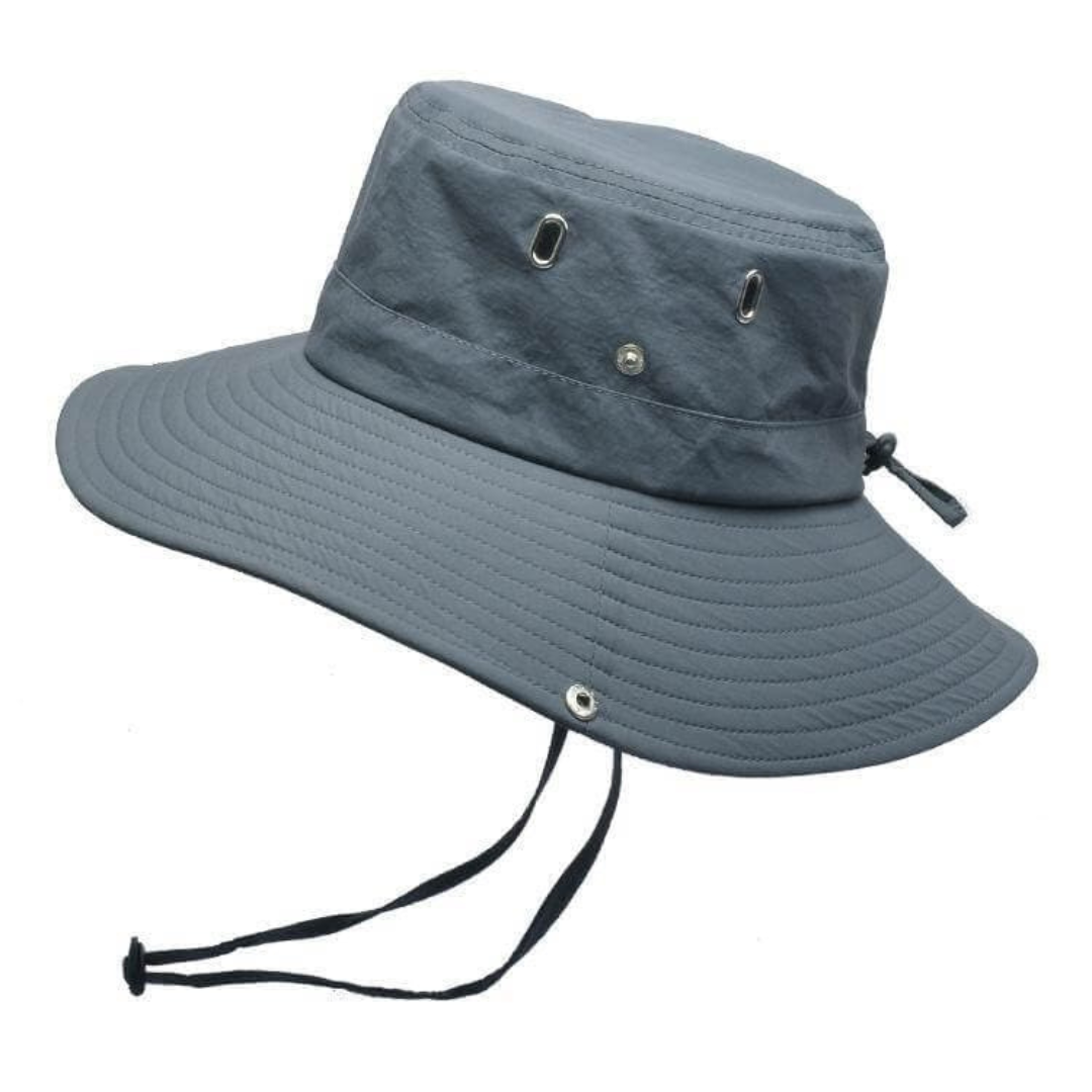 Outdoor Hat UPF 50 Water-Repellent Adjustable Chin Strap