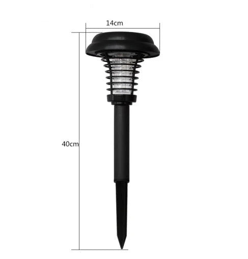 Outdoor Insect Killer Solar Powered Dual UV Protective Grid