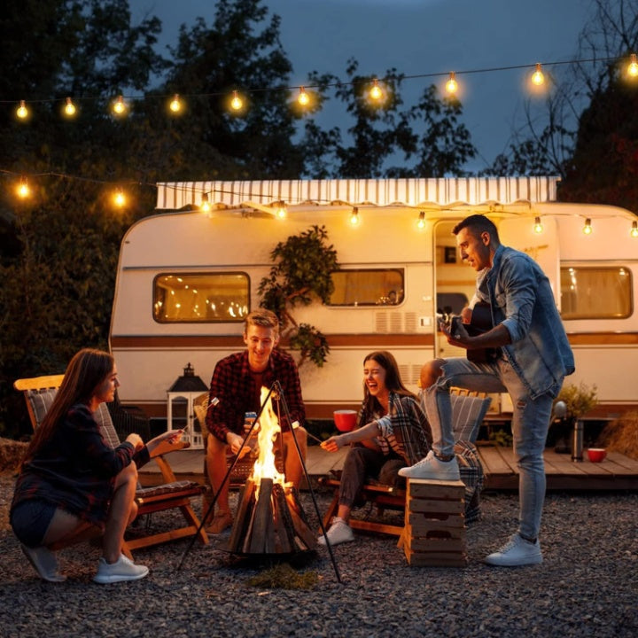 Outdoor LED String Lights Warm White Waterproof