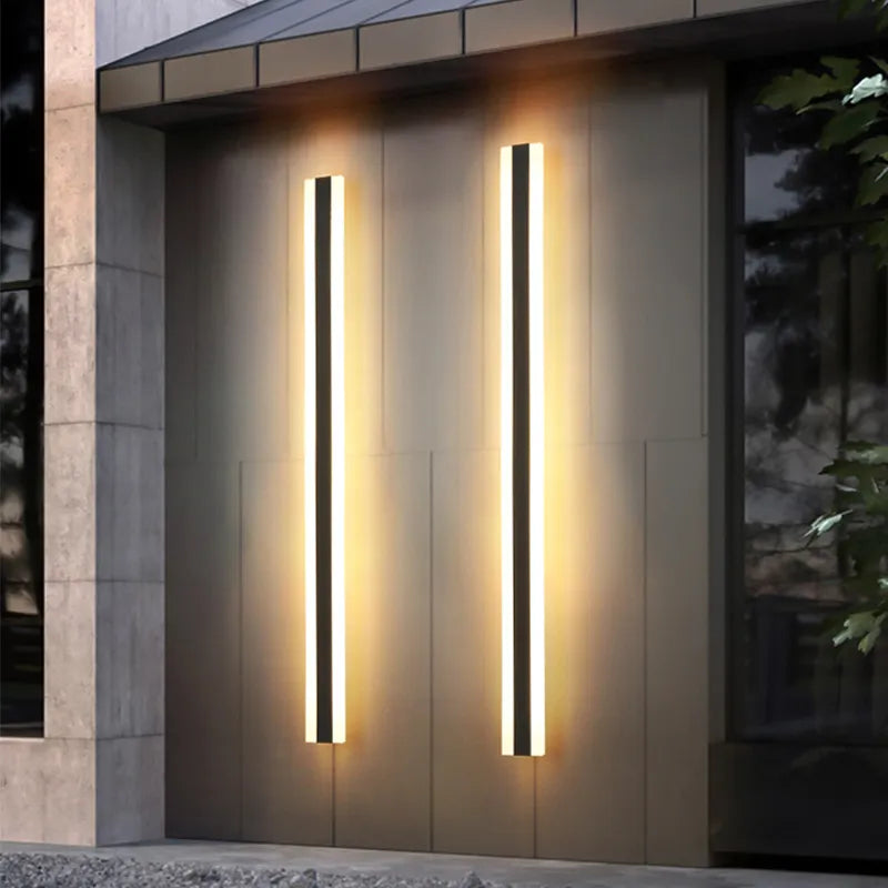 Outdoor LED Wall Light IP65 Selectable Warm & Cool