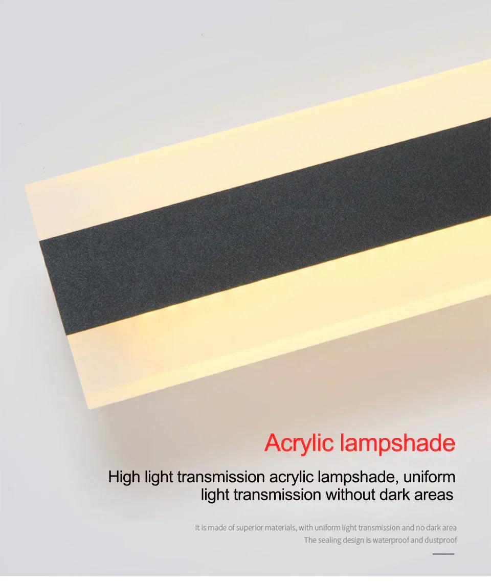 Outdoor LED Wall Light IP65 Selectable Warm & Cool