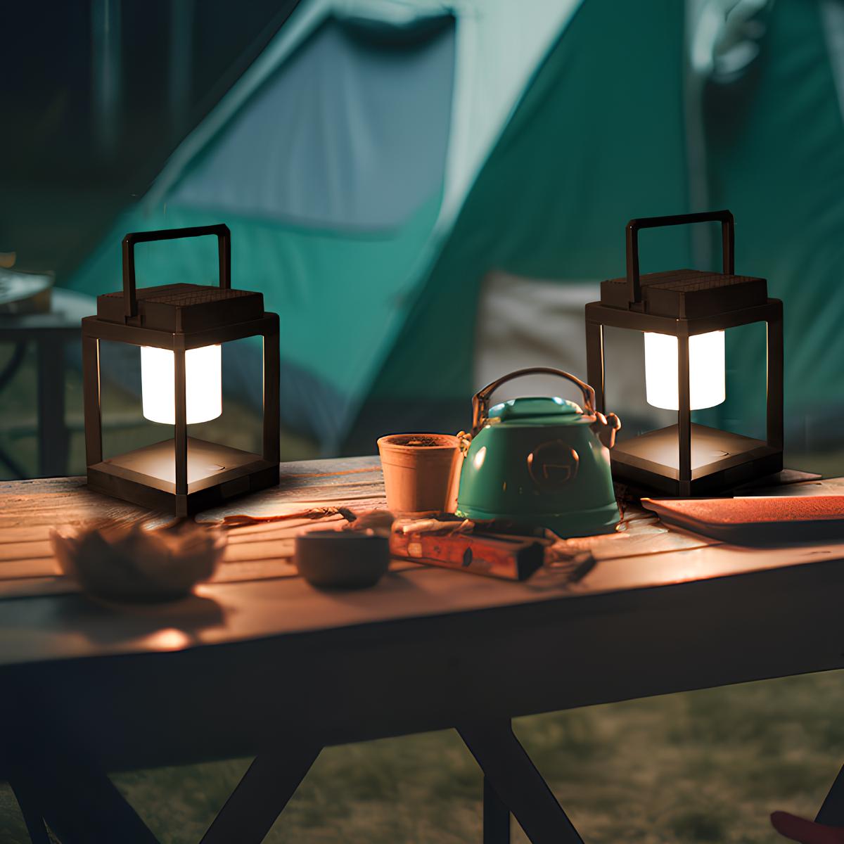 Outdoor Lantern Solar & USB Charging Weatherproof