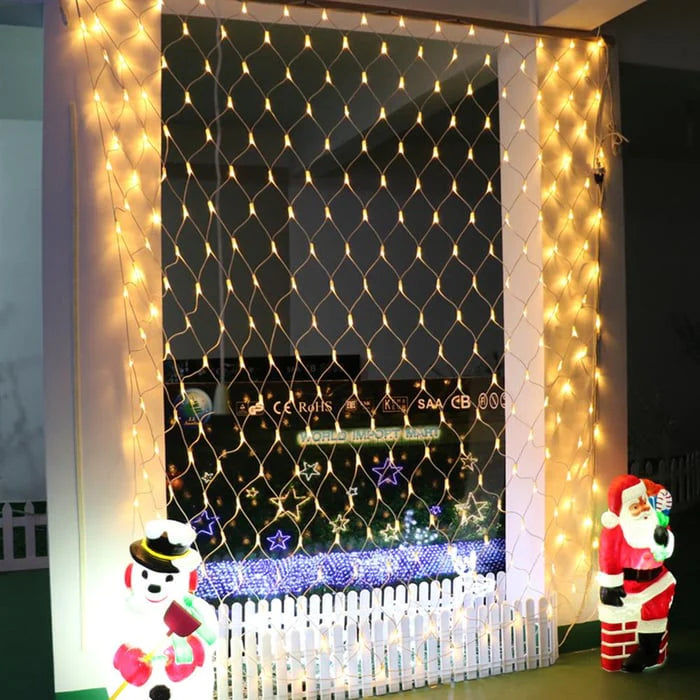 Outdoor Solar Net Light Copper Wire IP44
