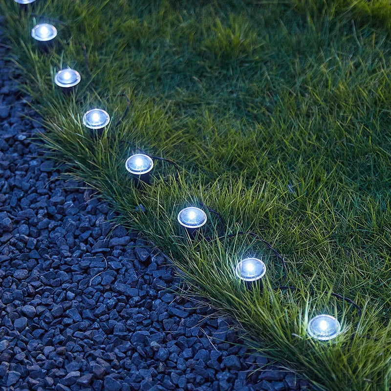 Outdoor String Lights Solar Automatic Dusk Sensor Weatherproof