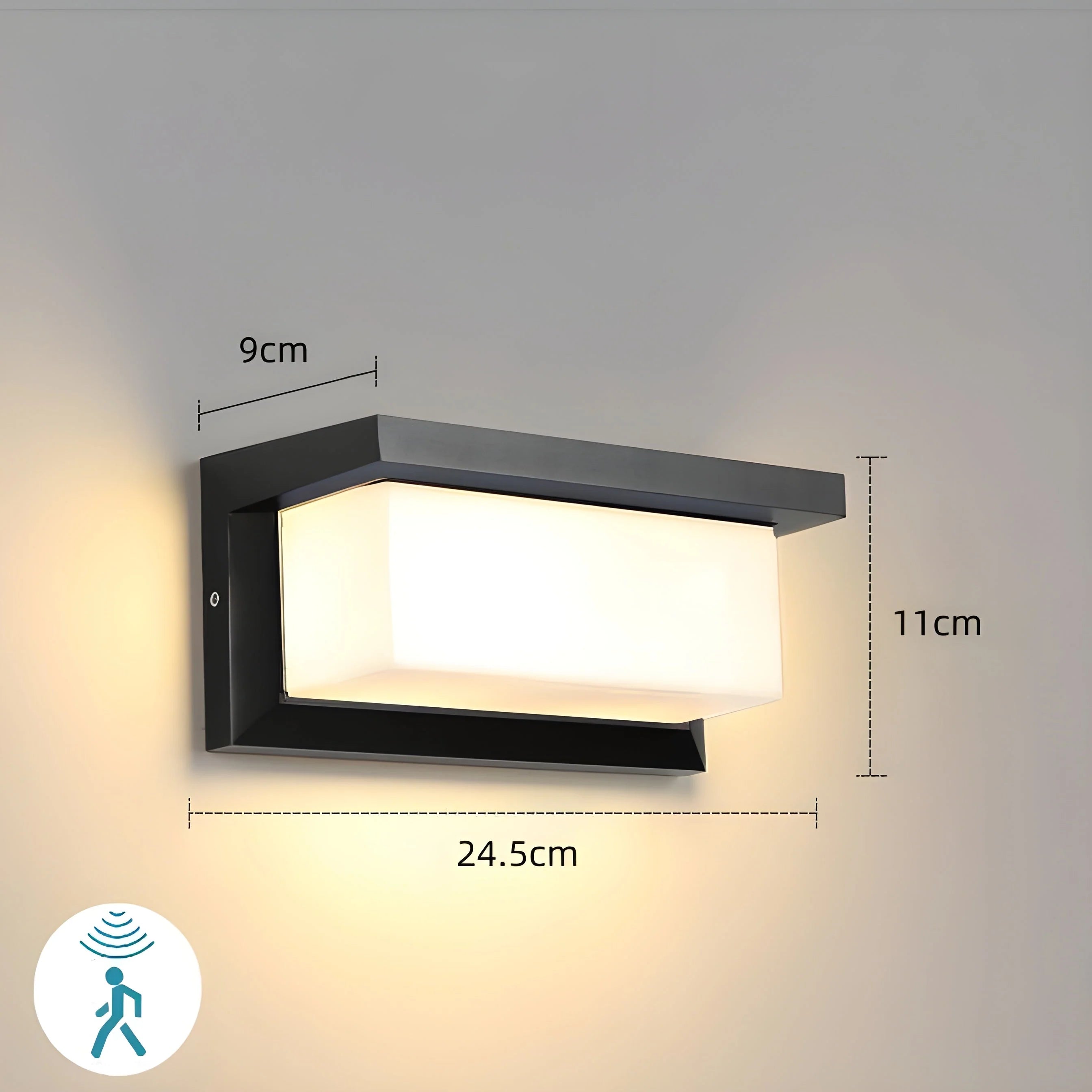 Outdoor Wall Light LED Motion Sensor Waterproof