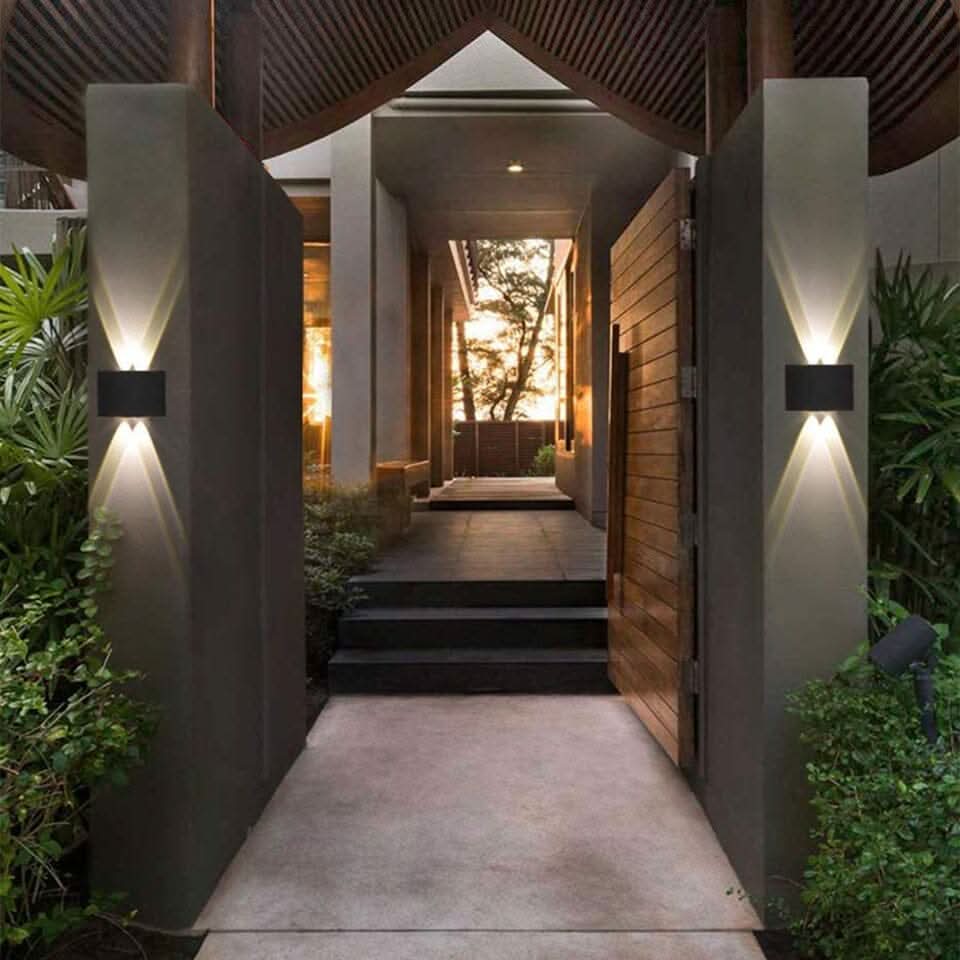 Outdoor Wall Light LED Waterproof Adjustable Beam