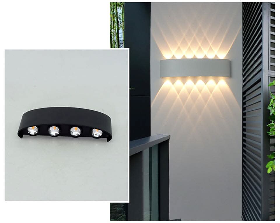Outdoor Wall Light LED Waterproof Adjustable Beam