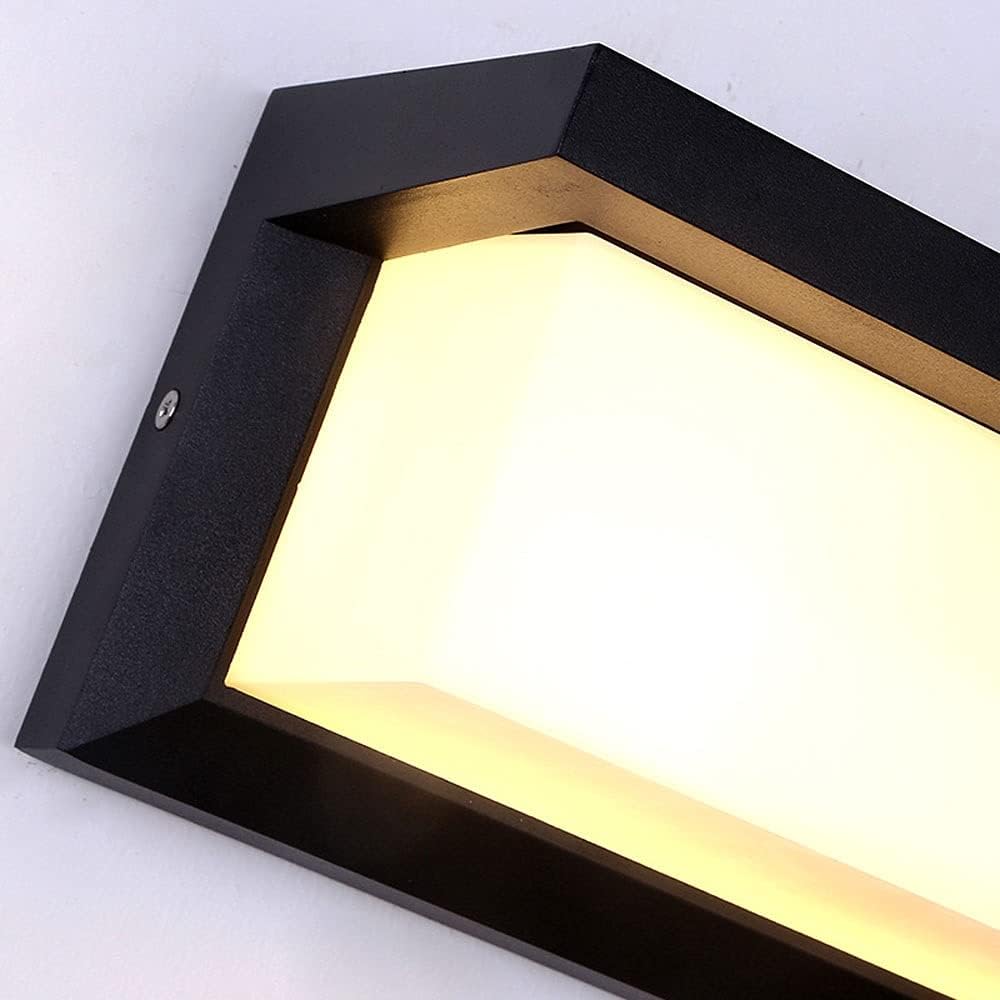 Outdoor Wall Light Motion-Activated 20W LED Weatherproof Metal Housing