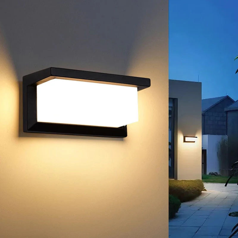 Outdoor Wall Light PIR Motion Sensor 20W LED Weatherproof
