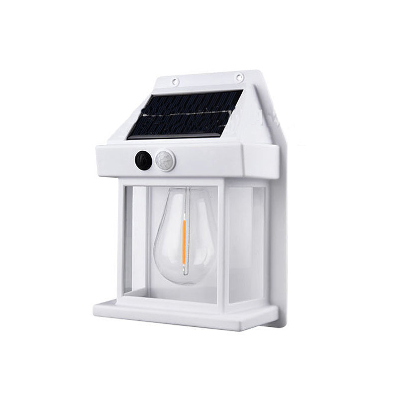 Outdoor Wall Light Solar Motion-Activated Weatherproof