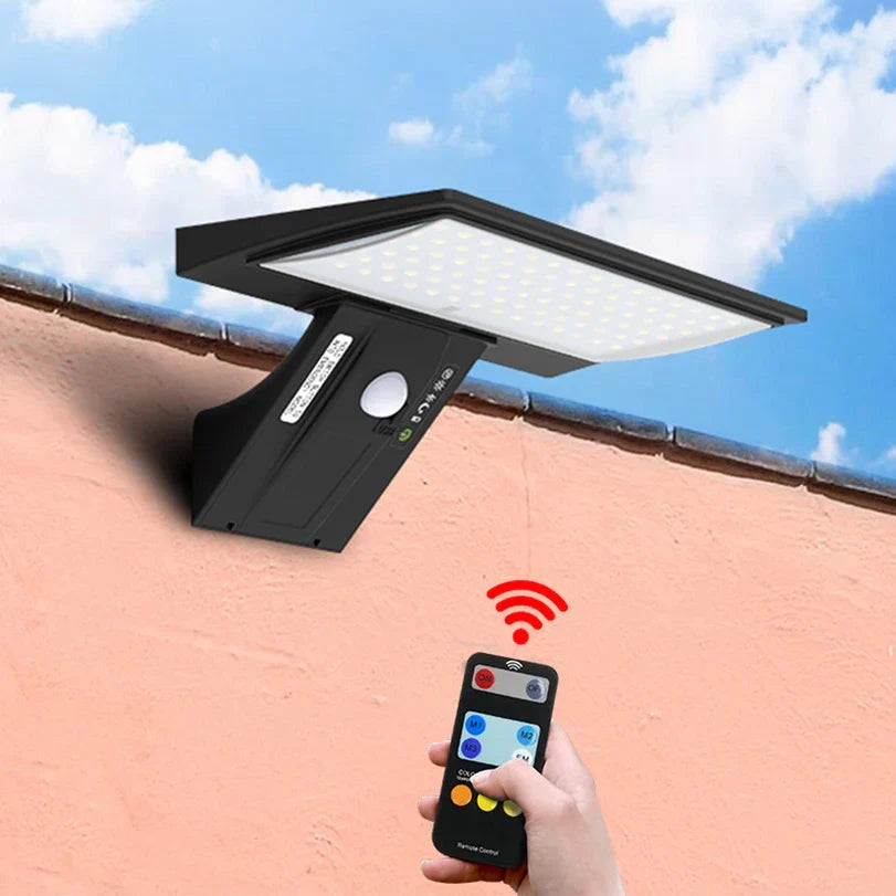 Outdoor Wall Light Solar Motion Sensor USB Backup