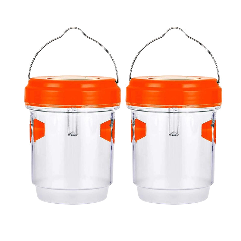 Outdoor Wasp Trap Solar-Powered & Weather-Resistant Escape-Proof Entrance